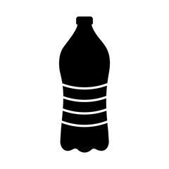 water bottle icon vector logo template