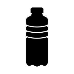 water bottle icon vector logo template