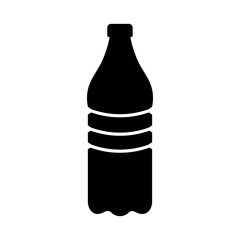 water bottle icon vector logo template