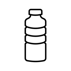 water bottle icon vector logo template