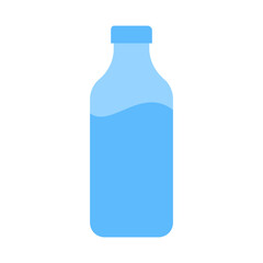water bottle icon vector logo template