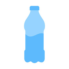 water bottle icon vector logo template