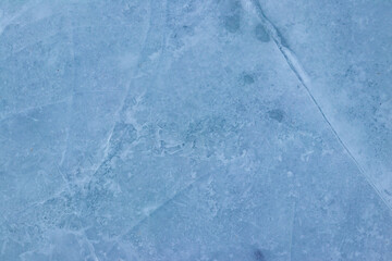 Texture of the cracked ice. Winter background