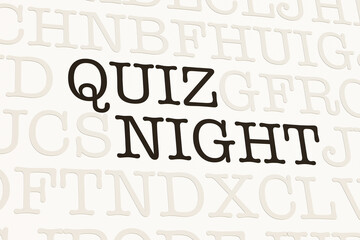 Blogging - Keyboard with blogging key. Page with letters in typewriter font. Part of the text in dark color. Game, riddle and leisure activtiy concept. 3D illustration