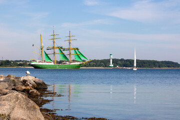 Großsegler in der Kieler Förde