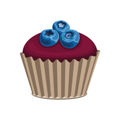 cupcake food dessert sweet blueberry chocolate cream snack baked delicious sugar slice tasty bakery