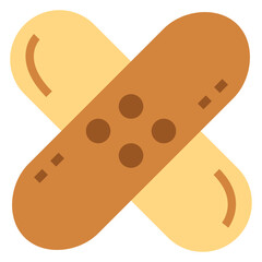plaster flat icon style