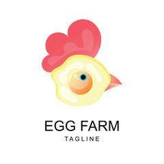 easter egg with chicken Rooster Chicken Mascot Esport Logo Design. Badge Emblem and Twitch Logo