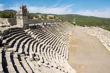 Stadion of Kibyra ancient city, Burdur, Turkey.