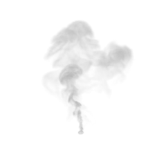 Deurstickers rook op transparante achtergrond © Sandaru