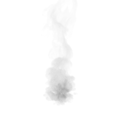 Photo sur Plexiglas Fumée smoke on white