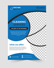 Professional Cleaning Services Flyer design