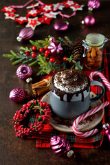 Christmas hot chocolate