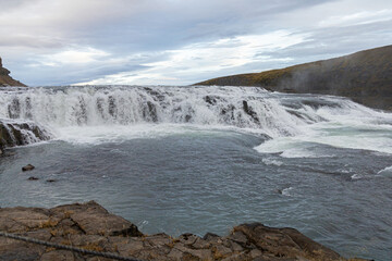 Gullfoss waterfall Iceland