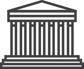 Travel and tourism locations Landmark icons