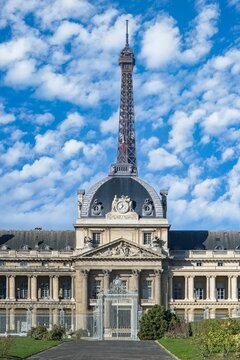 Paris, the military school and Eiffel tower