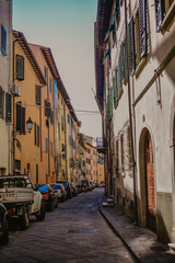 Uroki włoskiego miasta Piza w Toskanii. 