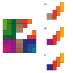 Find the missing piece. Visual intelligence questions IQ TEST, visual intelligence questions. Find the missing, Find the missing piece