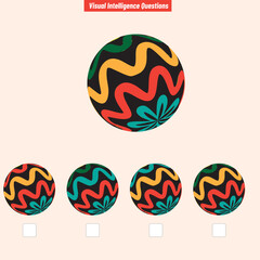 Visual intelligence questions IQ TEST, visual intelligence questions. Find the missing, Find the missing piece