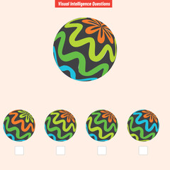 Visual intelligence questions IQ TEST, visual intelligence questions. Find the missing, Find the missing piece