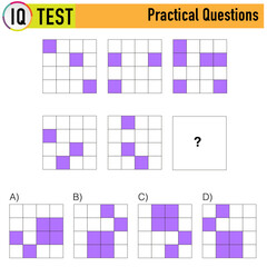 Visual intelligence questions IQ TEST, visual intelligence questions. Find the missing, Find the missing piece