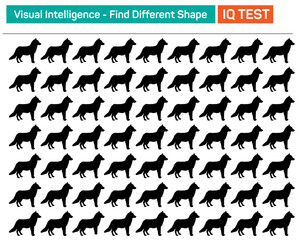 Difference puzzle, find the different one. Visual intelligence questions IQ TEST, visual intelligence questions. Find the missing, Find the missing piece