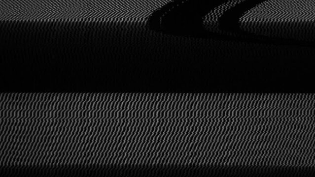 TV Static Noise Glitch Effect &ndash; Original Video from a vintage CRT cathode-ray tube Television