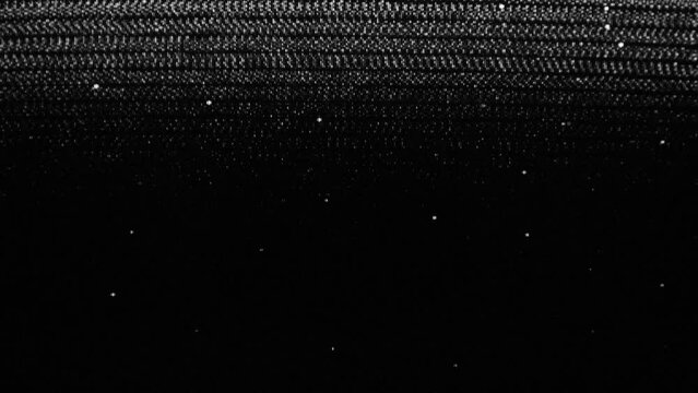 TV Static Noise Glitch Effect &ndash; Original Video from a vintage CRT cathode-ray tube Television