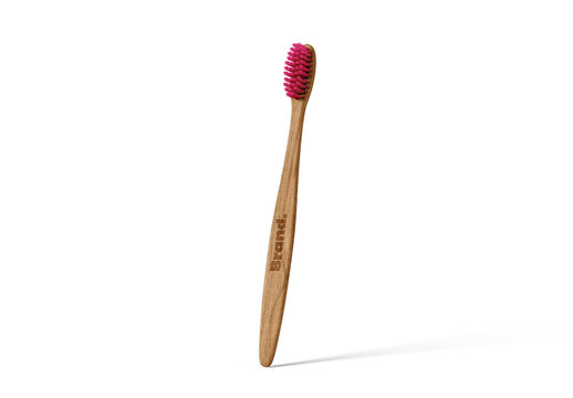 Bamboo Toothbrush Mockup