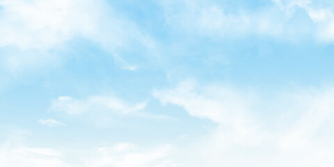 Air clouds in the blue sky background. Blue sky background with white clouds