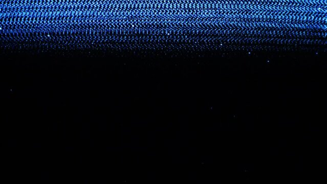 TV Static Noise Glitch Effect &ndash; Original Video from a vintage CRT cathode-ray tube Television