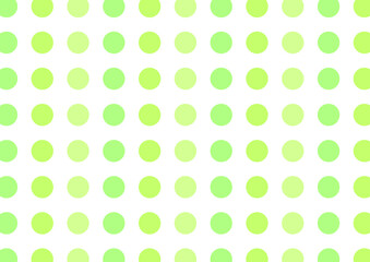 背景　縦の三色の水玉　緑