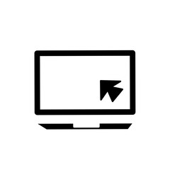 Laptop vector icon