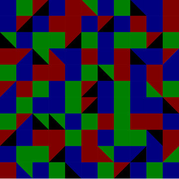squares and triangels backround
