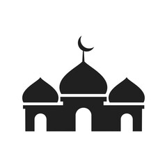 mosque icon vector design illustration