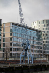 Images of the modern Hamburg district of Hafencity