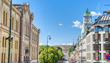 Fototapeta na wymiar Oslo landmarks, Norway