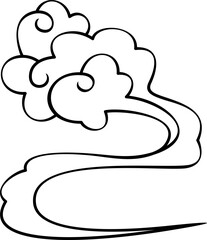 Chinesse Cloud Decorative Design