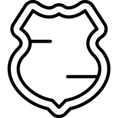 Police Shield Icon