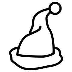 christmas hat icon