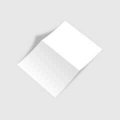 A4 Size Bi Fold Brochure Mockup. Bi Fold Brochure Mockup.