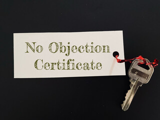 no objection certificate