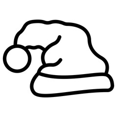 christmas hat icon
