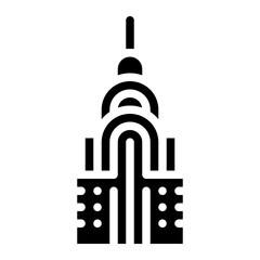 chrysler building new york landmark icon