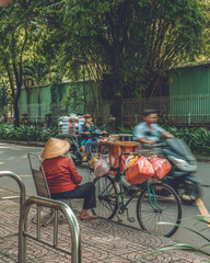 Street food seller