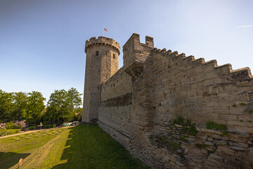 Warwick - May 27 2022: Epic Castle of Warwick, England.