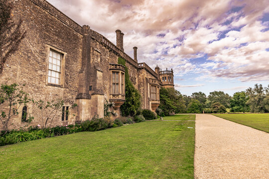 Lacock - May 29 2022: The old rural town of Lacock, England.