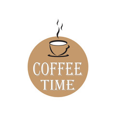 Coffee logo template design Free Vector