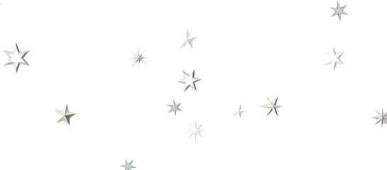 Snowflakes falling for christmas decoration abstract