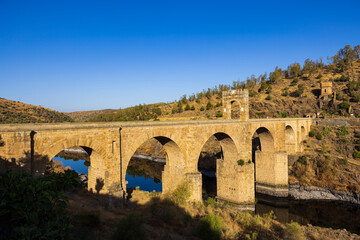 Puente de Alcantara in Extremadura, Spain